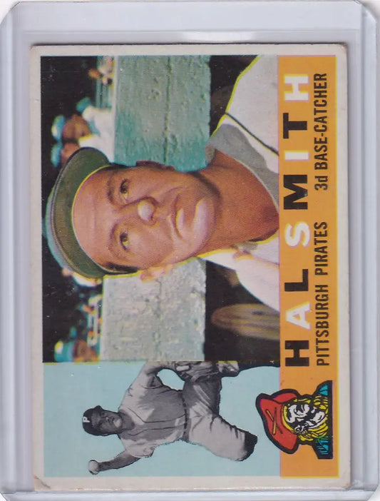 1960 Topps Hal W. Smith trading card for Pittsburgh Pirates fans and collectors