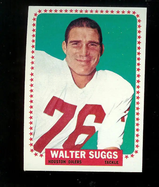 1964 Topps Football #84 Walter Suggs Houston Oilers NRMT SP