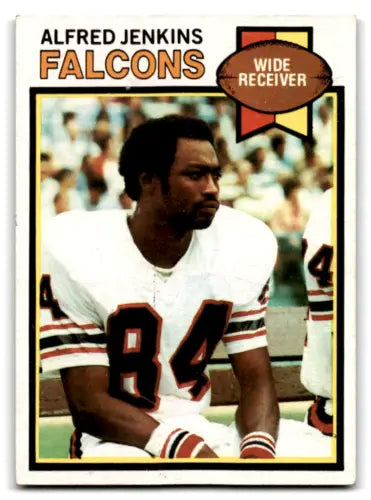 Alfred Jenkins 1979 Topps #127 football card in excellent condition, original gloss, Falcons