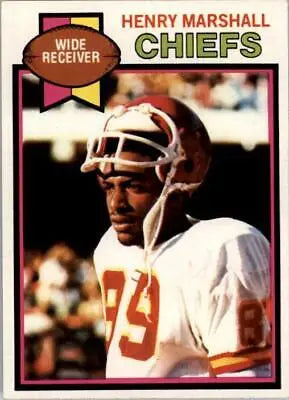 Henry Marshall 1979 Topps #42 football card for Kansas City Chiefs collectors