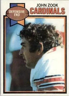 John Zook Arizona Cardinals NFL Football Card from 1979 Topps #517 in good condition