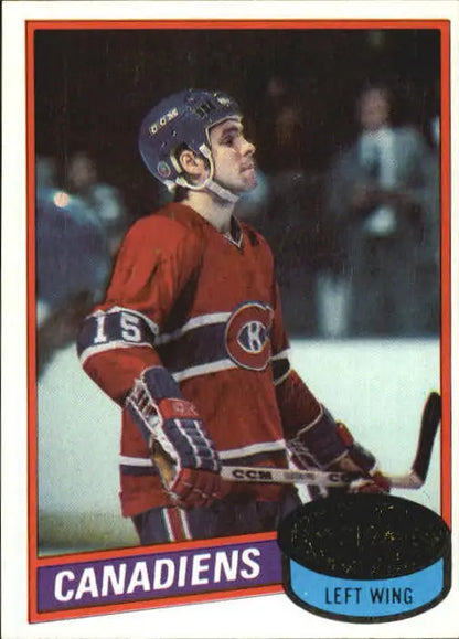 Rejean Houle Montreal Canadiens 1980-81 Topps #261 Hockey Trading Card VG