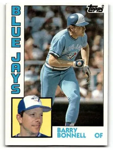 1984 Topps #302 Barry Bonnell Toronto Blue Jays Baseball Card with original gloss