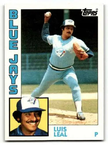 Luis Leal Toronto Blue Jays 1984 Topps #783 baseball card with original gloss quality