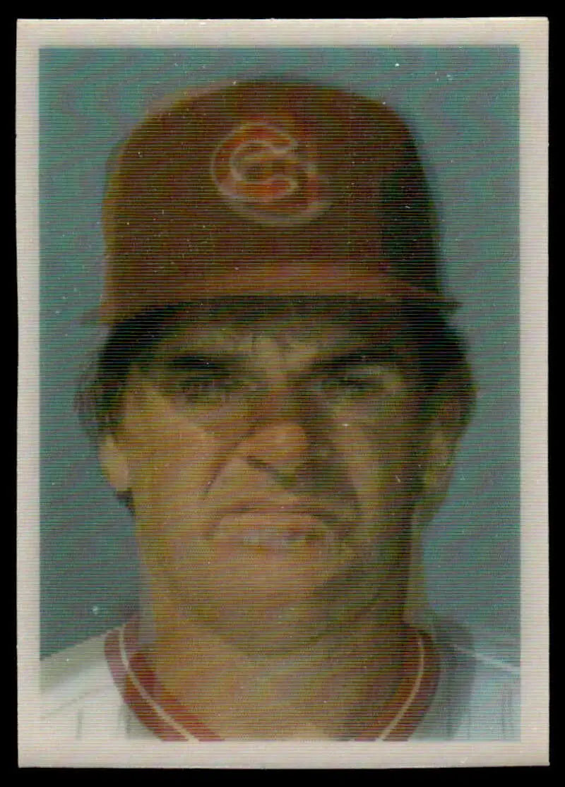 Holographic baseball card featuring Cincinnati Reds player from Sandberg Garvey Rose set