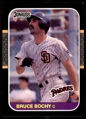 Bruce Bochy baseball card from 1987 Donruss featuring San Diego Padres #311