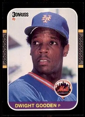 Dwight Gooden baseball card from 1987 Donruss New York Mets #199 for collectors