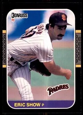 Eric Show baseball card from 1987 Donruss for San Diego Padres #164