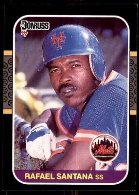 Rafael Santana Donruss baseball card featuring New York Mets #569 collectible item