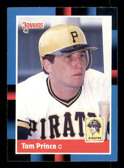 1988 Donruss #538 Tom Prince baseball card featuring Pittsburgh Pirates player