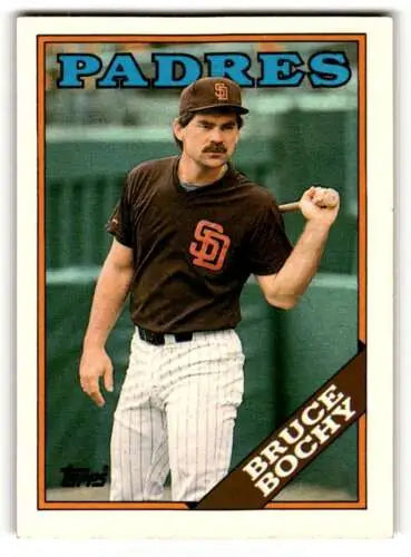 1988 Topps #31 Bruce Bochy San Diego Padres Baseball Card with original gloss