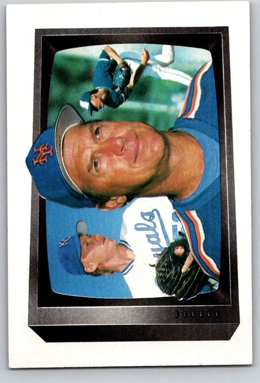 Mel Stottlemyre and Todd Stottlemyre New York Mets baseball trading card from 1989