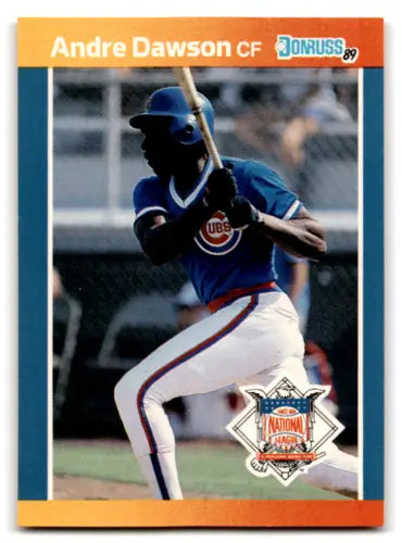 1989 Donruss All-Stars #36 Andre Dawson baseball card in original gloss, mint Cubs condition