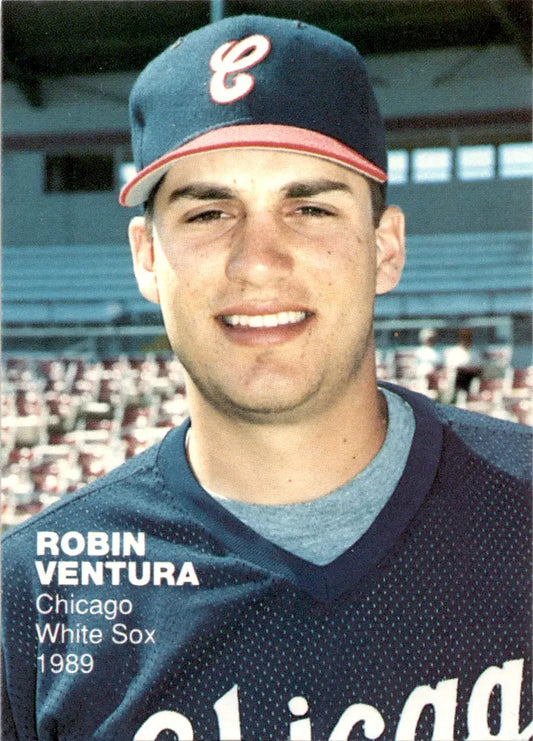 1989 Pacific Card & Comics Baseball Robin Ventura RC Superstars White Sox collectible card