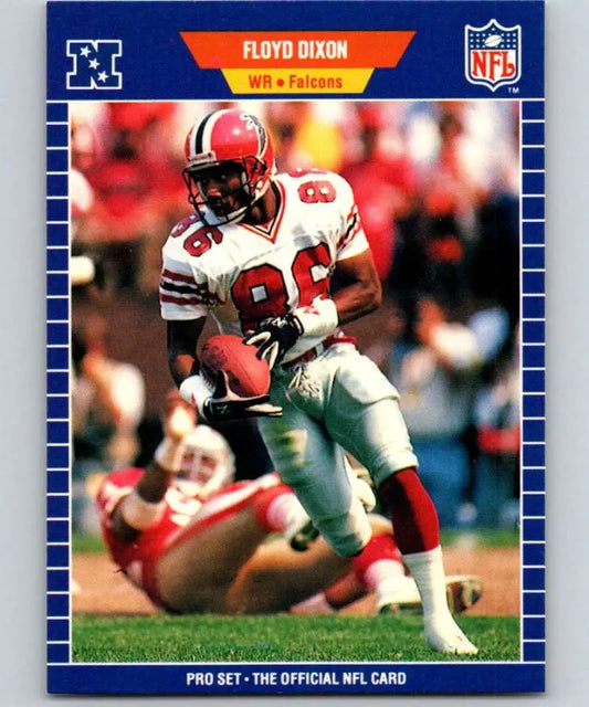 NFL trading card of Tampa Bay Buccaneers player from 1989 Pro Set Football Card