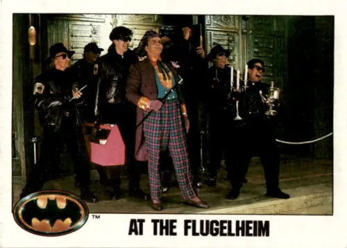 Topps Batman #67 Al the Flugelheim featuring original gloss from the 1989 movie scene