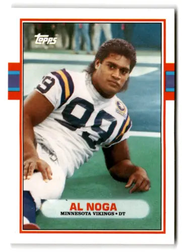 1989 Topps Traded #55T Al Noga NM Near Mint RC Rookie with original gloss for collectors