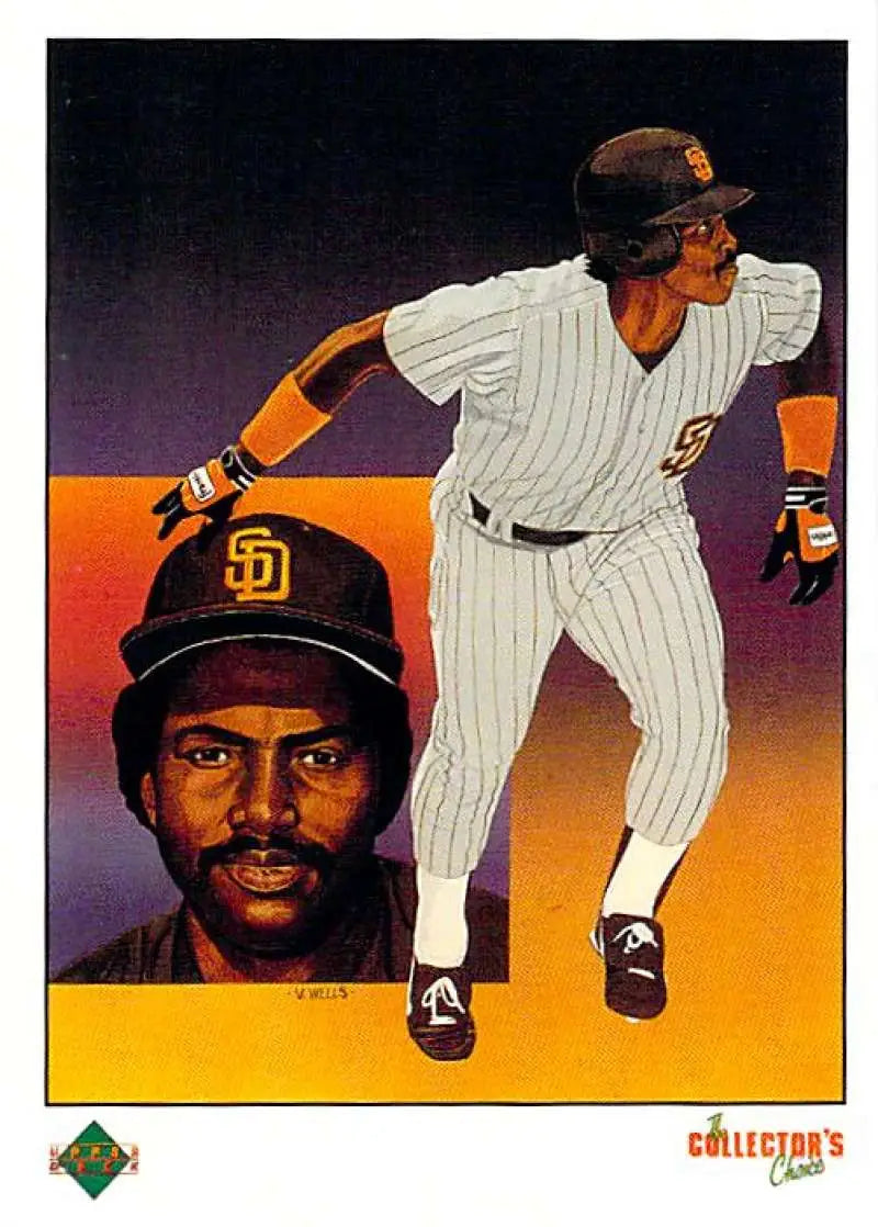 Baseball trading card of Tony Gwynn showcasing San Diego Padres player poses