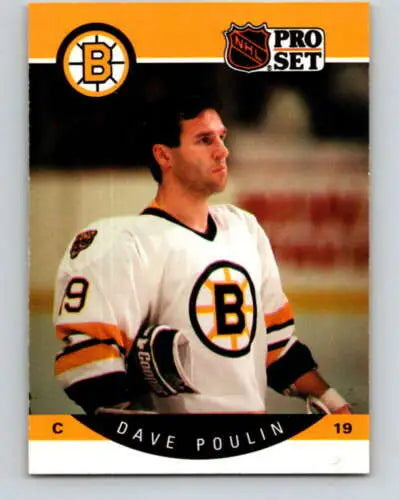 1990-91 Pro Set #13 Dave Poulin hockey card with original gloss for collectors