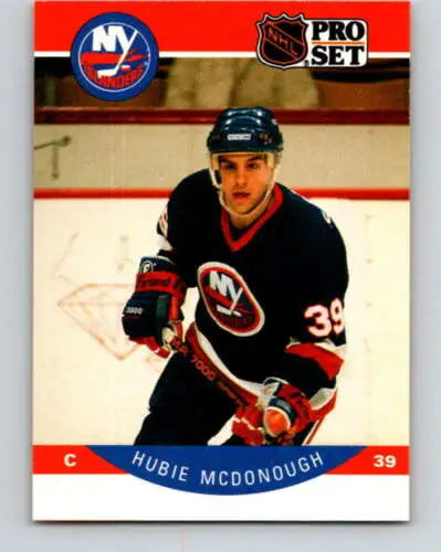 1990-91 Pro Set #188 Hubie McDonough NM-MT card with original gloss from NY Islanders