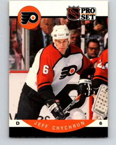 Jeff Chychrun 1990-91 Pro Set #213 hockey card in original gloss near mint condition