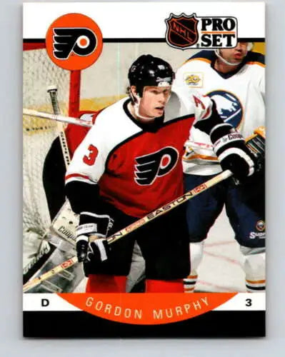 Gord Murphy hockey card 1990-91 Pro Set NM Near Mint original gloss collectibles