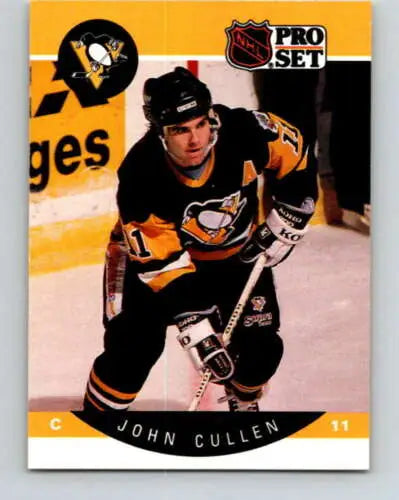 John Cullen hockey card 1990-91 Pro Set #232 in original gloss, NM condition