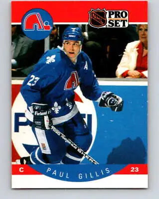 Paul Gillis hockey card 1990-91 Pro Set #246 NM Near Mint original gloss collectible