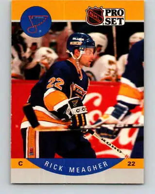 Rick Meagher hockey card 1990-91 Pro Set #267 in original gloss condition