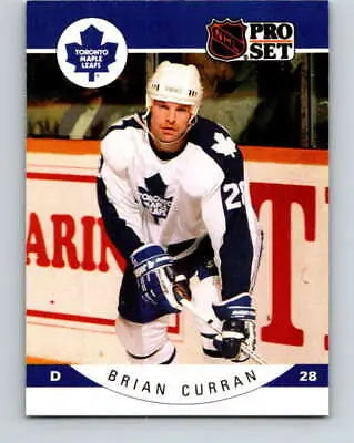 1990-91 Pro Set #277 Brian Curran hockey card with original gloss, near mint condition