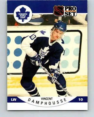 1990-91 Pro Set #278 Vin Damphousse Near Mint hockey trading card with original gloss