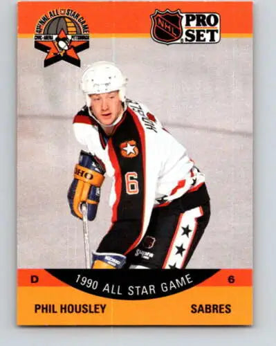 Phil Housley 1990-91 Pro Set #364 hockey card with original gloss from Sabres