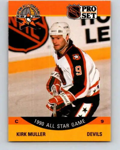 Kirk Muller 1990-91 Pro Set #371 hockey card with original gloss from NJ Devils