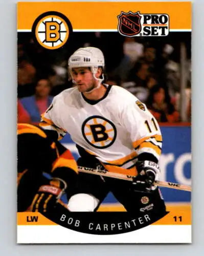 1990-91 Pro Set Bob Carpenter hockey card NM-MT original gloss for collectors