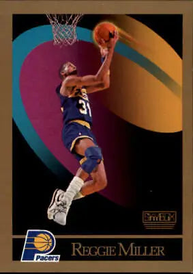 1990-91 SkyBox #117 Reggie Miller Indiana Pacers Basketball Card for collectors