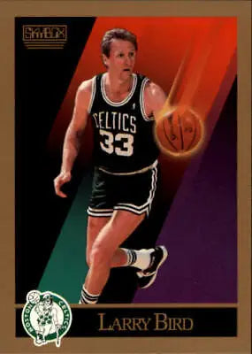 Larry Bird Boston Celtics Basketball Card 1990-91 SkyBox #14 NM-MT Condition