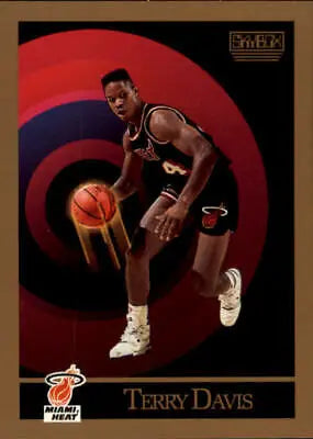 Terry Davis Rookie Miami Heat Basketball Card 1990-91 SkyBox #144 in NM-MT condition