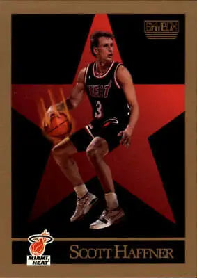 Scott Haffner 1990-91 SkyBox #148 Miami Heat Basketball Card NM-MT