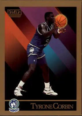 Tyrone Corbin 1990-91 SkyBox Minnesota Timberwolves Basketball Card NM-MT