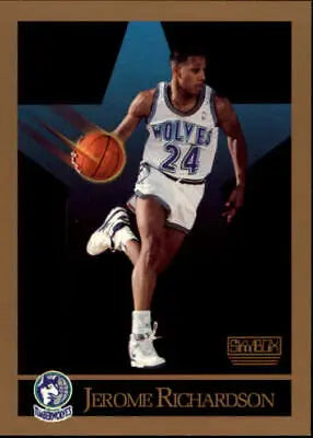 Pooh Richardson Rookie 1990-91 SkyBox #173 Basketball Card Minnesota Timberwolves NM-MT