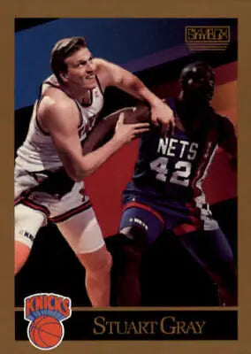 Stuart Gray New York Knicks basketball card from 1990-91 SkyBox #188 in NM-MT condition