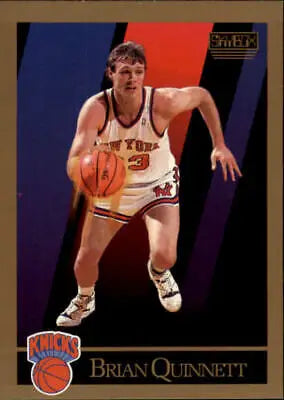 Brian Quinnett 1990-91 SkyBox #192 New York Knicks Basketball Card NM-MT