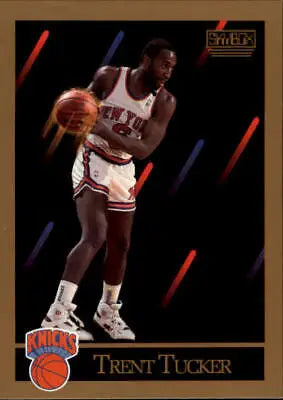 Trent Tucker 1990-91 SkyBox Knicks Basketball Card Sports NM-MT