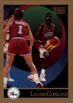 1990-91 SkyBox Lanard Copeland SP Philadelphia 76ers Basketball Card NM-MT