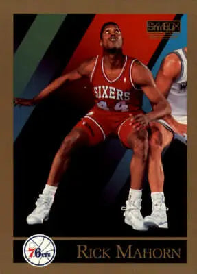 Rick Mahorn 1990-91 SkyBox Philadelphia 76ers Basketball Card in NM-MT condition