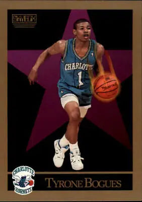 1990-91 SkyBox #26 Muggsy Bogues Charlotte Hornets Basketball Card NM-MT