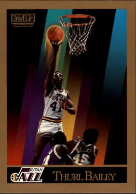 Thurl Bailey Utah Jazz basketball card from 1990-91 SkyBox #274 in NM-MT condition