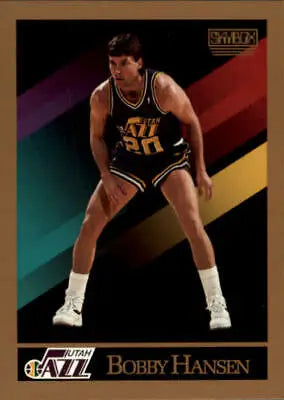 Bobby Hansen 1990-91 SkyBox #279 Utah Jazz Basketball Card NBA Sports NM-MT