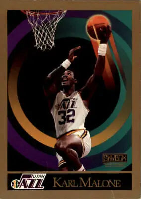 1990-91 SkyBox #282 Karl Malone Utah Jazz Basketball Card in NM-MT condition