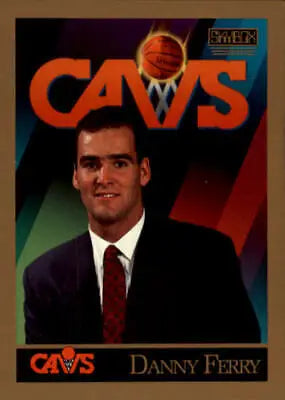 Danny Ferry SP Rookie card from the 1990-91 SkyBox series, Cleveland Cavaliers